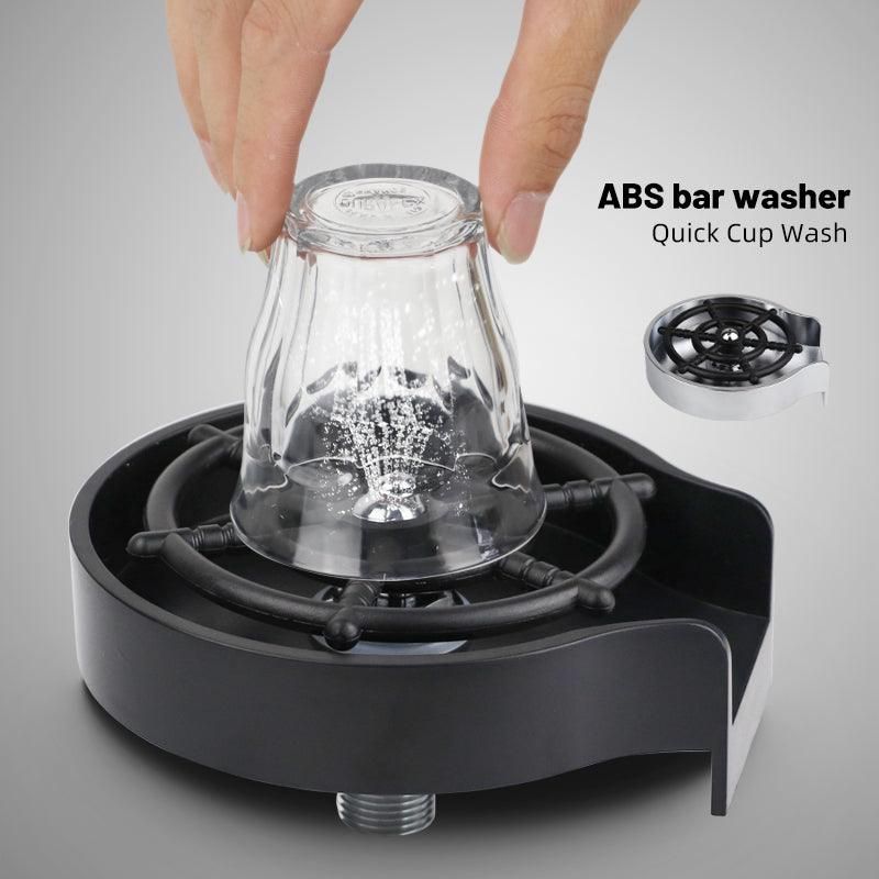 Bar Counter Cup Washer Sink High-pressure Spray Automatic Faucet Coffee Pitcher Wash Cup Tool Kitchen - Yara fashion  83199188 Bar Counter Cup Washer Sink High-pressure Spray Automatic Faucet Coffee Pitcher Wash Cup Tool Kitchen 