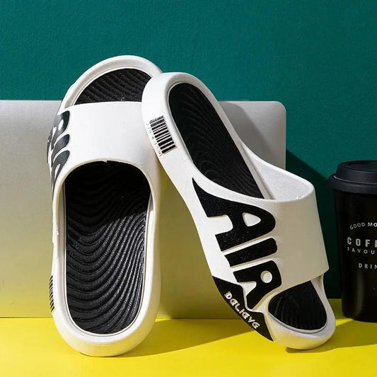 Brand Men's Slippers Summer Luxury Design Sports Slippers Outdoor Soft Sole Beach Shoe Home Non-slip Bathroom Shoes male Sandals - Yara fashion  26749343 Brand Men's Slippers Summer Luxury Design Sports Slippers Outdoor Soft Sole Beach Shoe Home Non-slip Bathroom Shoes male Sandals 