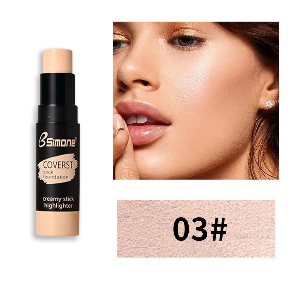 BSIMONE Natural And Durable Waterproof Concealer Repairing Stick Matte 3D Brightening Repairing Nose Shadow Concealer Stick - Yara fashion  81664933 BSIMONE Natural And Durable Waterproof Concealer Repairing Stick Matte 3D Brightening Repairing Nose Shadow Concealer Stick 