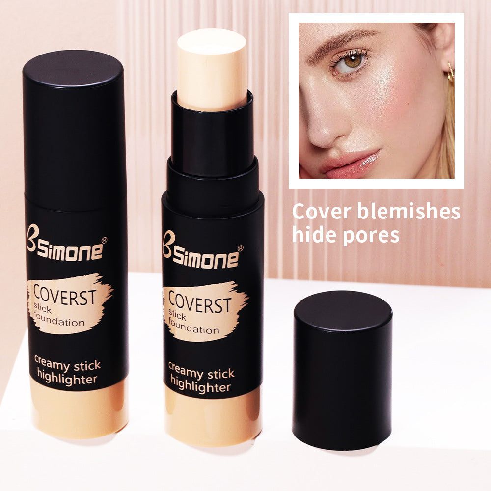 BSIMONE Natural And Durable Waterproof Concealer Repairing Stick Matte 3D Brightening Repairing Nose Shadow Concealer Stick - Yara fashion  33915644 BSIMONE Natural And Durable Waterproof Concealer Repairing Stick Matte 3D Brightening Repairing Nose Shadow Concealer Stick 