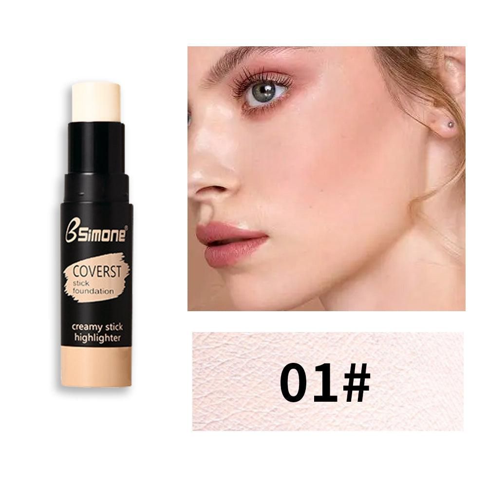 BSIMONE Natural And Durable Waterproof Concealer Repairing Stick Matte 3D Brightening Repairing Nose Shadow Concealer Stick - Yara fashion  37791422 BSIMONE Natural And Durable Waterproof Concealer Repairing Stick Matte 3D Brightening Repairing Nose Shadow Concealer Stick 