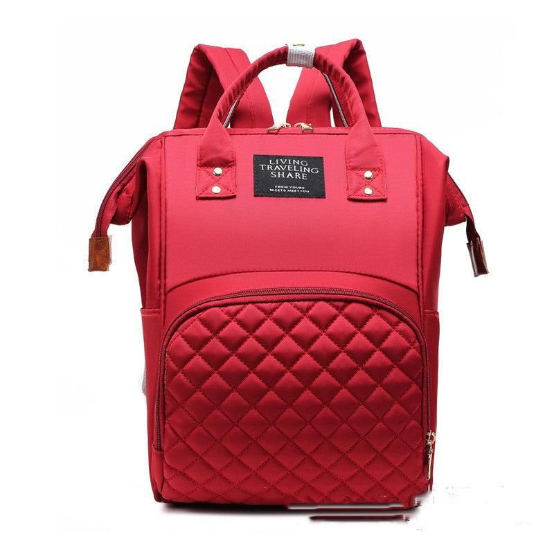 Convenient Go Out Baby Diaper Bag Embroidery Thread Pregnant Woman Bag - Yara fashion  18099577 Convenient Go Out Baby Diaper Bag Embroidery Thread Pregnant Woman Bag 