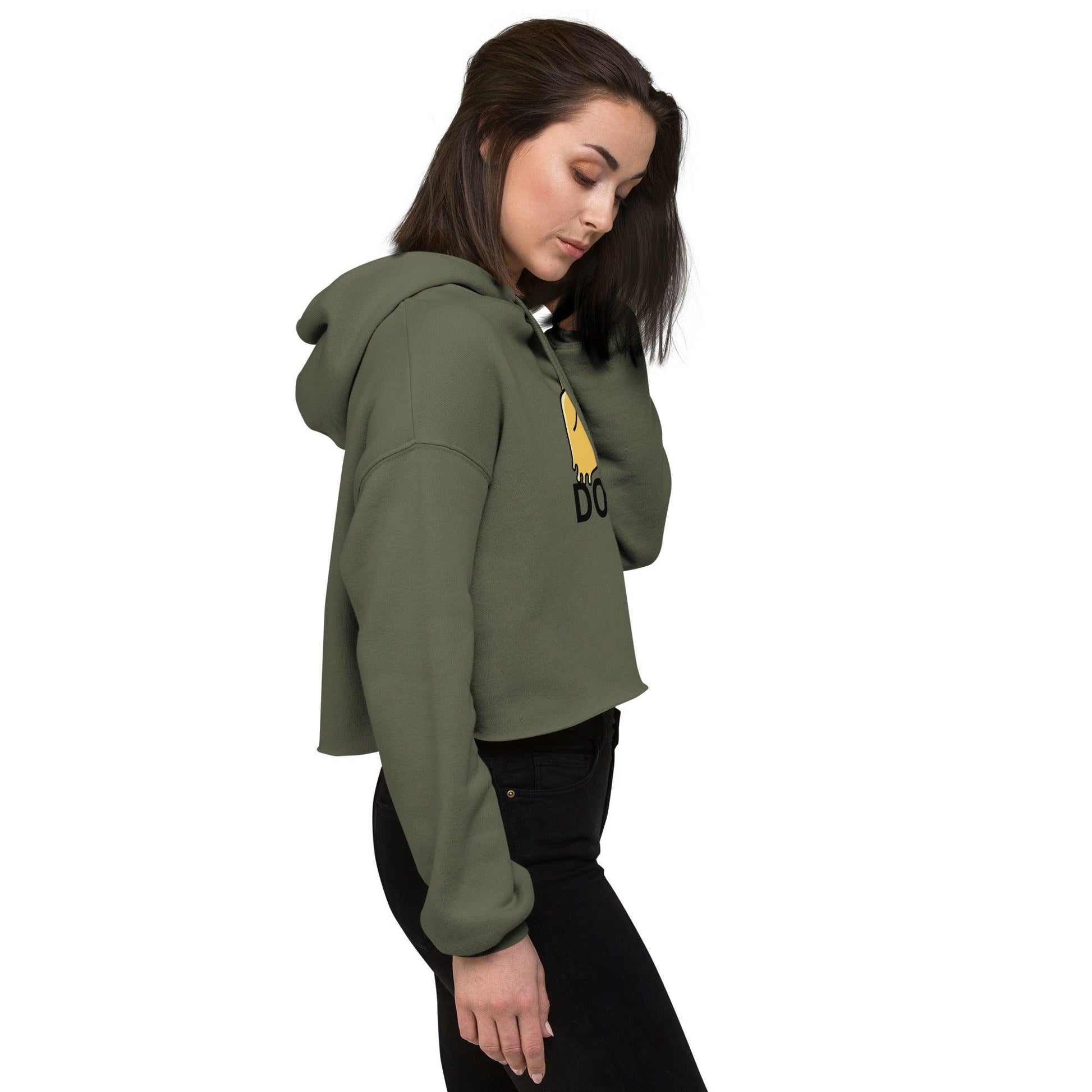 Crop Hoodie - Yara fashion  87043844 Crop Hoodie 