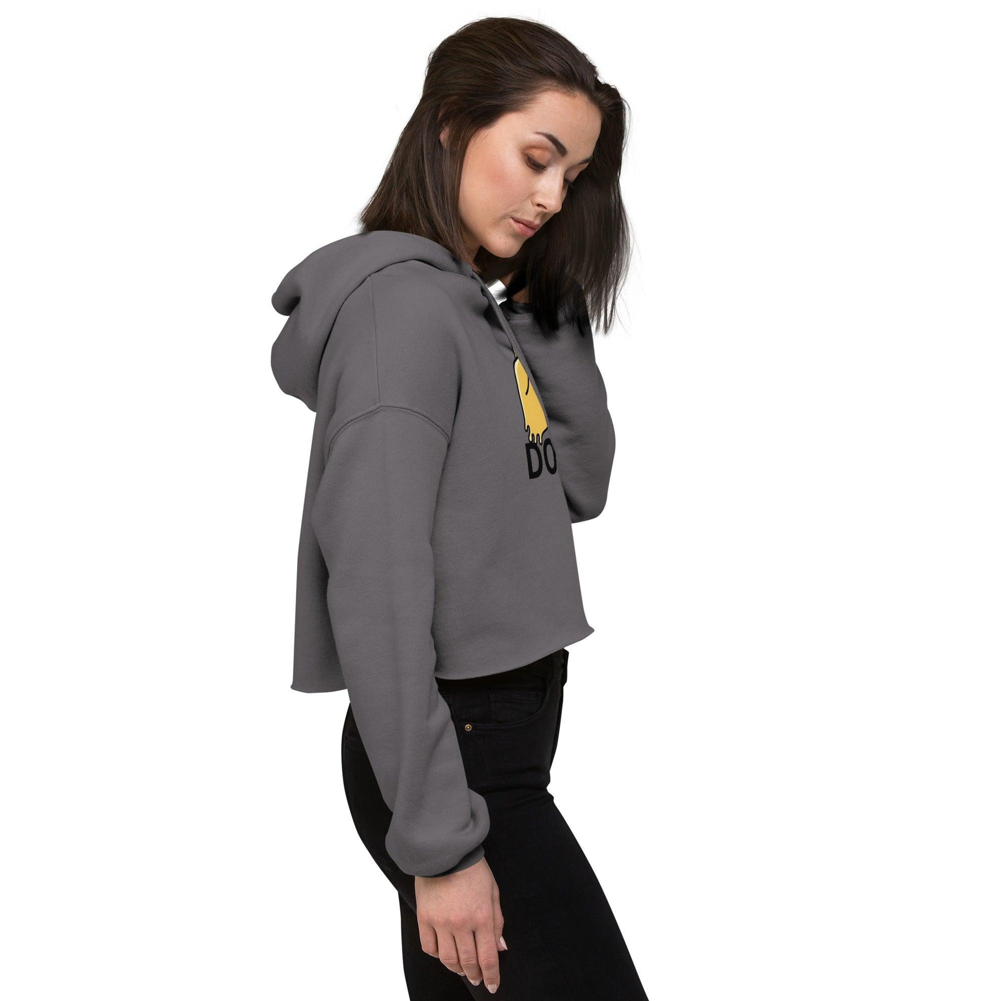 Crop Hoodie - Yara fashion  44316730 Crop Hoodie 