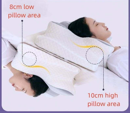 Ergonomic Cervical Pillow For Sleeping Orthopedic Support Pillows Odorless Contour Neck Pain Memory Foam Pillow - Yara fashion  96859218 Ergonomic Cervical Pillow For Sleeping Orthopedic Support Pillows Odorless Contour Neck Pain Memory Foam Pillow 