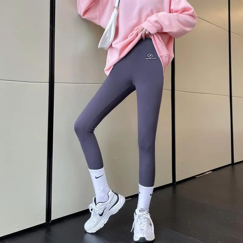 EVNISI Casual Women Leggings Underwear Thermal Waist Fleece Tight Warm Trousers Cashmere Pants For Women 2023 Autumn Winter - Yara fashion  71766142 EVNISI Casual Women Leggings Underwear Thermal Waist Fleece Tight Warm Trousers Cashmere Pants For Women 2023 Autumn Winter 