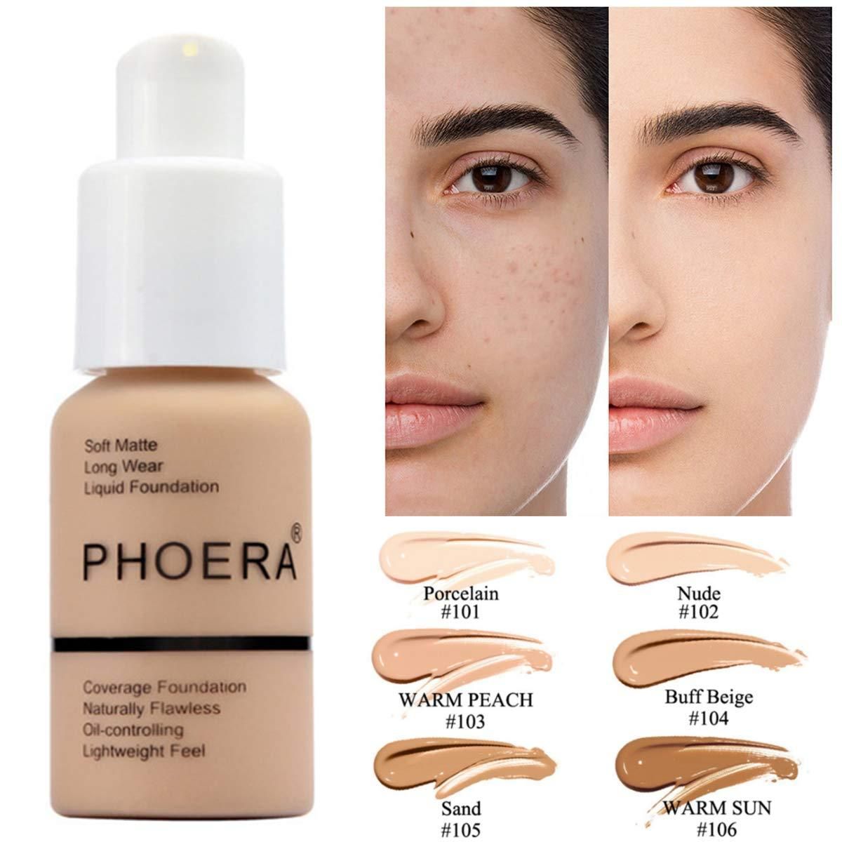 Explosive Press Type Oil Control Natural Color Matte Concealer Foundation Cream - Yara fashion  86919073 Explosive Press Type Oil Control Natural Color Matte Concealer Foundation Cream 