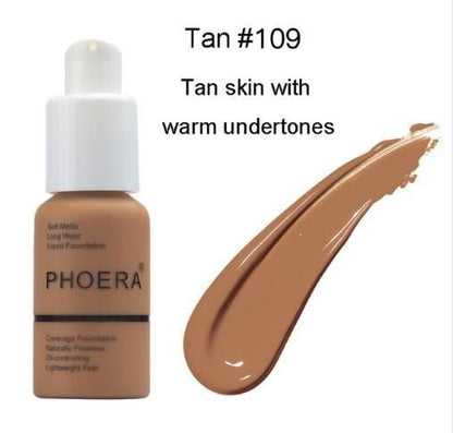 Explosive Press Type Oil Control Natural Color Matte Concealer Foundation Cream - Yara fashion  40341591 Explosive Press Type Oil Control Natural Color Matte Concealer Foundation Cream 