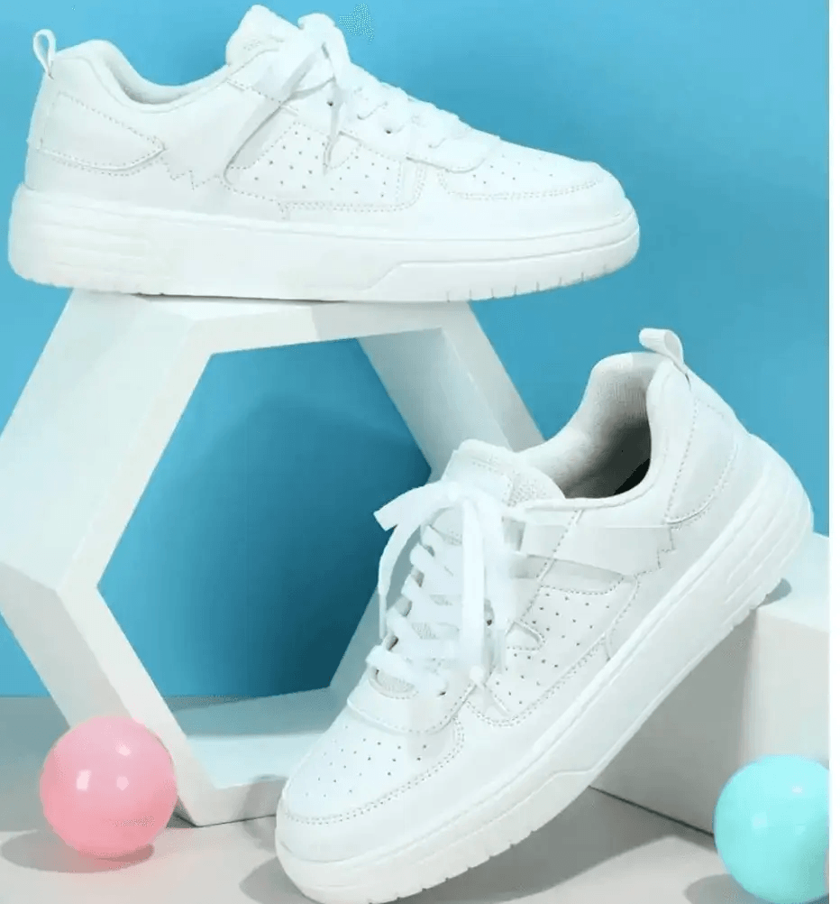 Fashionable All-match White Shoes Comfortable And Breathable - Yara fashion  19316634 Fashionable All-match White Shoes Comfortable And Breathable 