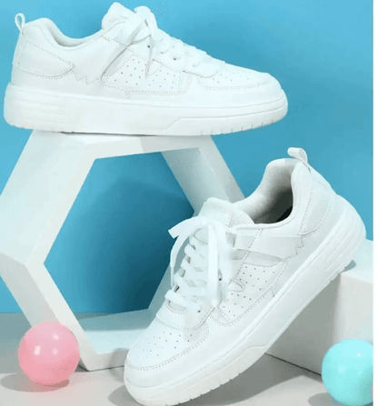 Fashionable All-match White Shoes Comfortable And Breathable - Yara fashion  19316634 Fashionable All-match White Shoes Comfortable And Breathable 