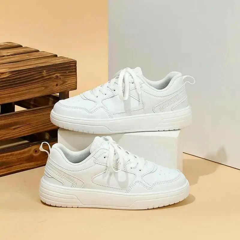 Fashionable All-match White Shoes Comfortable And Breathable - Yara fashion  74406999 Fashionable All-match White Shoes Comfortable And Breathable 