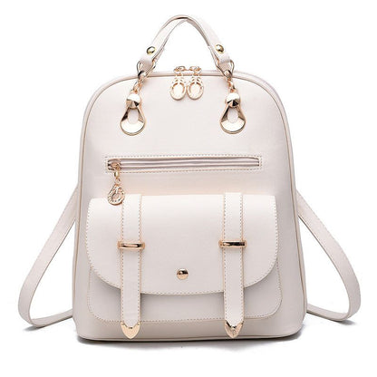 Female bag fashion PU leather dual-use backpack - Yara fashion  48917803 Female bag fashion PU leather dual-use backpack 