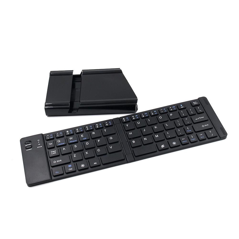 Folding Metal Bluetooth Foldable Keyboard Mini Bluetooth Wireless - Yara fashion  65369305 Folding Metal Bluetooth Foldable Keyboard Mini Bluetooth Wireless 