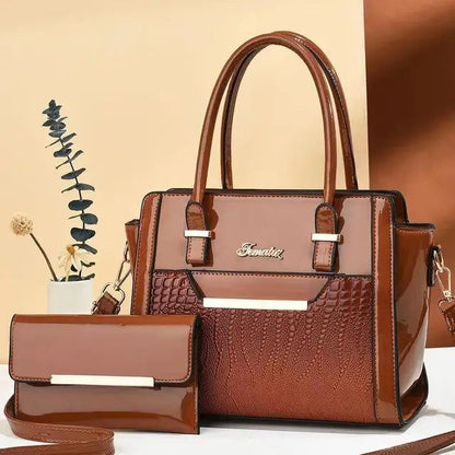 Handbags Large Capacity Women Bag Ladies Leather - Yara fashion  88578842 Handbags Large Capacity Women Bag Ladies Leather 