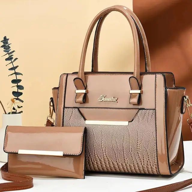 Handbags Large Capacity Women Bag Ladies Leather - Yara fashion  23099048 Handbags Large Capacity Women Bag Ladies Leather 