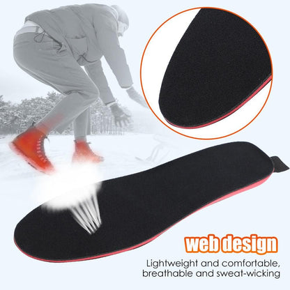 Heated Insoles For Men Women Rechargeable Heating Boot Insole Feet Warmer Pads Cut To Any Size Heating Electric Heated Insoles - Yara fashion  58260976 Heated Insoles For Men Women Rechargeable Heating Boot Insole Feet Warmer Pads Cut To Any Size Heating Electric Heated Insoles 