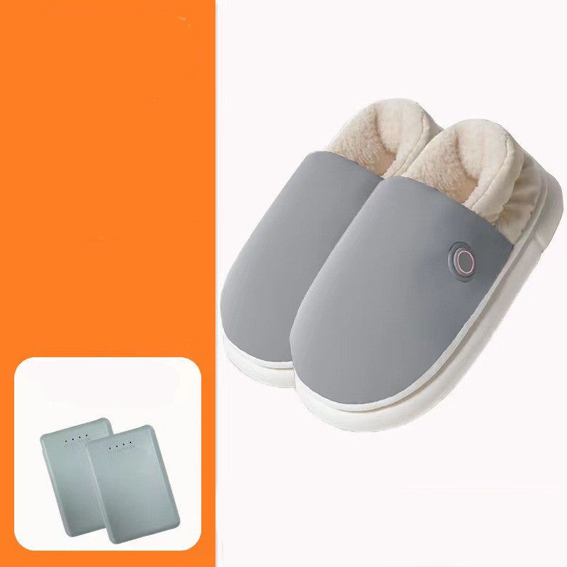 Heating Slippers Electric And Portable Winter Keep Warm - Yara fashion  21139040 Heating Slippers Electric And Portable Winter Keep Warm 