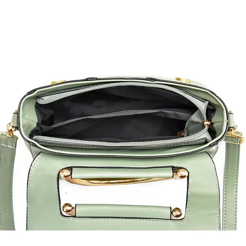 High Quality Leather Handbag Wallet Women's Bag 2024 Trend Luxury Brand Designer Shoulder Bag Women's Messenger Little Tote - Yara fashion  11318852 High Quality Leather Handbag Wallet Women's Bag 2024 Trend Luxury Brand Designer Shoulder Bag Women's Messenger Little Tote 