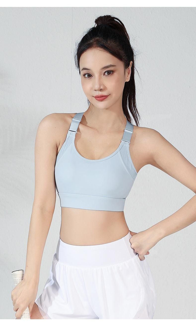 High Strength Sports Underwear Women Shockproof Running Workout Bra Professional Training Yoga Clothes Vest - Yara fashion  72215212 High Strength Sports Underwear Women Shockproof Running Workout Bra Professional Training Yoga Clothes Vest 