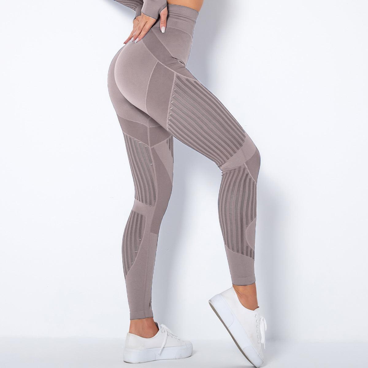 Hip Lifting Stretch Tight Bodybuilding Bottoming Shaping Sports Pants Seamless Yoga Pants - Yara fashion  24238334 Hip Lifting Stretch Tight Bodybuilding Bottoming Shaping Sports Pants Seamless Yoga Pants 