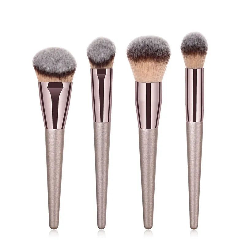 Hot Champagne Makeup Brushes Set for Women Cosmetic Foundation Powder Blush Eyeshadow Kabuki Blending Make Up Brush Beauty Tools - Yara fashion  92685567 Hot Champagne Makeup Brushes Set for Women Cosmetic Foundation Powder Blush Eyeshadow Kabuki Blending Make Up Brush Beauty Tools 