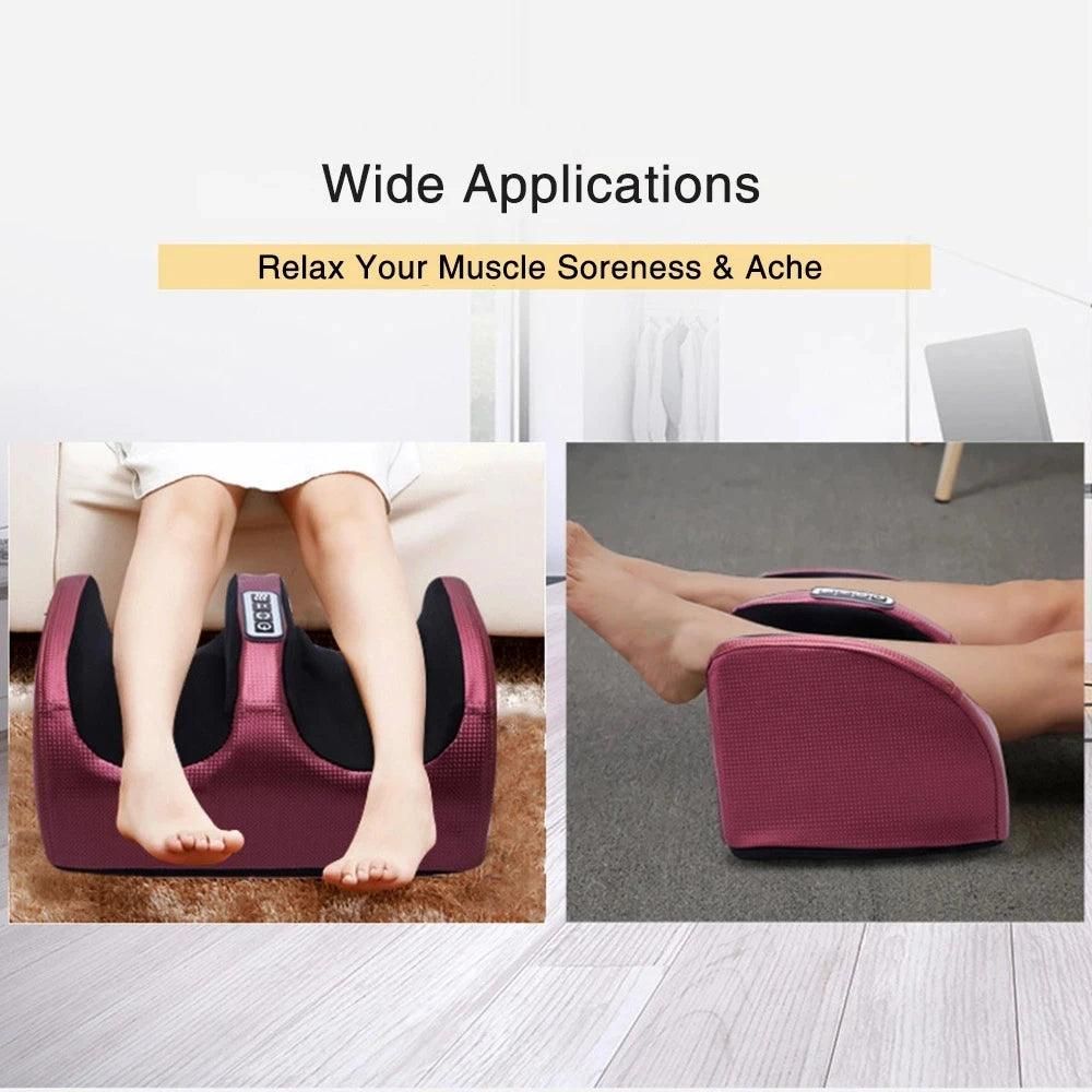 Hot Compression Electric Foot Massager Heating Therapy Shiatsu Kneading Roller Muscle Relaxation Pain Relief Foot Spa Machines - Yara fashion  63093992 Hot Compression Electric Foot Massager Heating Therapy Shiatsu Kneading Roller Muscle Relaxation Pain Relief Foot Spa Machines 