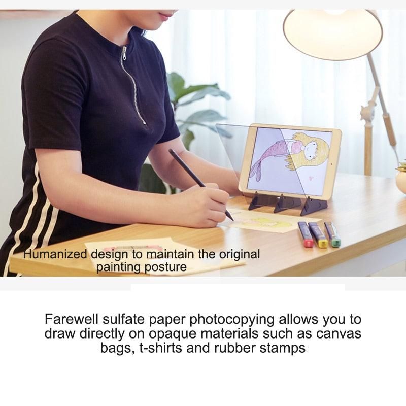 Houkiper Optical Drawing Board Easy Tracing Drawing Sketching Tool Sketch Drawing Board Picture Book Painting Artifact Sketching - Yara fashion  70808798 Houkiper Optical Drawing Board Easy Tracing Drawing Sketching Tool Sketch Drawing Board Picture Book Painting Artifact Sketching 