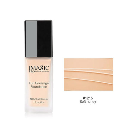 IMAGIC Liquid Foundation Matte Professional Facial Concealer Oil Control Waterproof Long Lasting Easy to Wear Moisturizing Makeu - Yara fashion  72511386 IMAGIC Liquid Foundation Matte Professional Facial Concealer Oil Control Waterproof Long Lasting Easy to Wear Moisturizing Makeu 