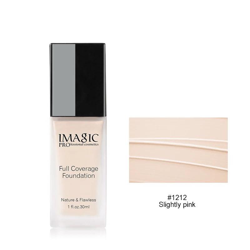 IMAGIC Liquid Foundation Matte Professional Facial Concealer Oil Control Waterproof Long Lasting Easy to Wear Moisturizing Makeu - Yara fashion  94500771 IMAGIC Liquid Foundation Matte Professional Facial Concealer Oil Control Waterproof Long Lasting Easy to Wear Moisturizing Makeu 