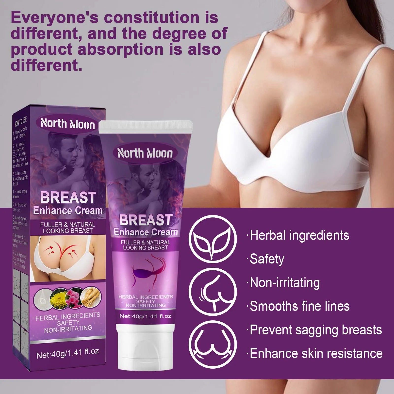 Lift Firm Nourish Breast Get Rid Flat Relaxation Saggy Breast Make Chest More Round Fuller Improves Skin Elasticity Breast Care - Yara fashion  44254942 Lift Firm Nourish Breast Get Rid Flat Relaxation Saggy Breast Make Chest More Round Fuller Improves Skin Elasticity Breast Care 