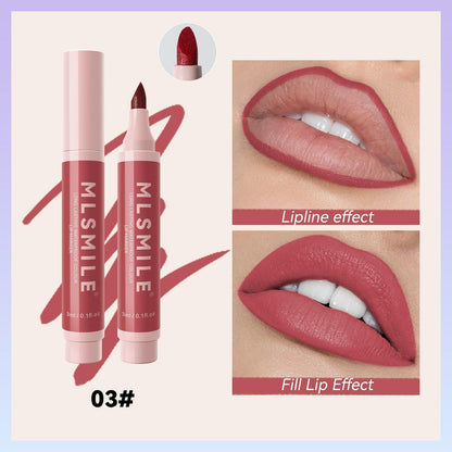 Lip Liner Waterproof No Stain On Cup Lipstick Multifunctional - Yara fashion  42876912 Lip Liner Waterproof No Stain On Cup Lipstick Multifunctional 