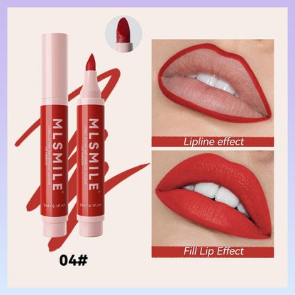 Lip Liner Waterproof No Stain On Cup Lipstick Multifunctional - Yara fashion  41008636 Lip Liner Waterproof No Stain On Cup Lipstick Multifunctional 