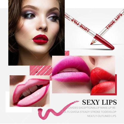 Lipliner Pen Lip Makeup Sexy Red Matte Contour Tint Lipstick Pen Waterproof Long Lasting - Yara fashion  77543864 Lipliner Pen Lip Makeup Sexy Red Matte Contour Tint Lipstick Pen Waterproof Long Lasting 