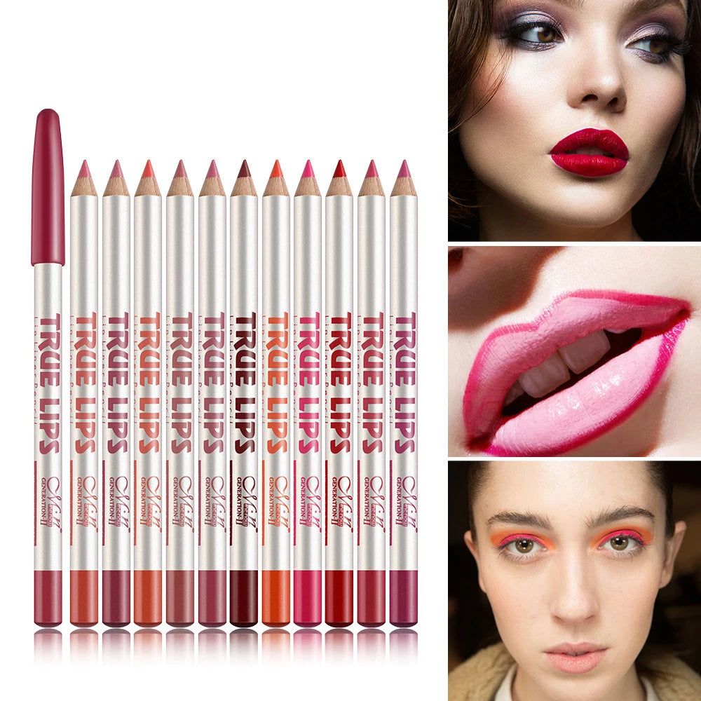 Lipliner Pen Lip Makeup Sexy Red Matte Contour Tint Lipstick Pen Waterproof Long Lasting - Yara fashion  79396794 Lipliner Pen Lip Makeup Sexy Red Matte Contour Tint Lipstick Pen Waterproof Long Lasting 