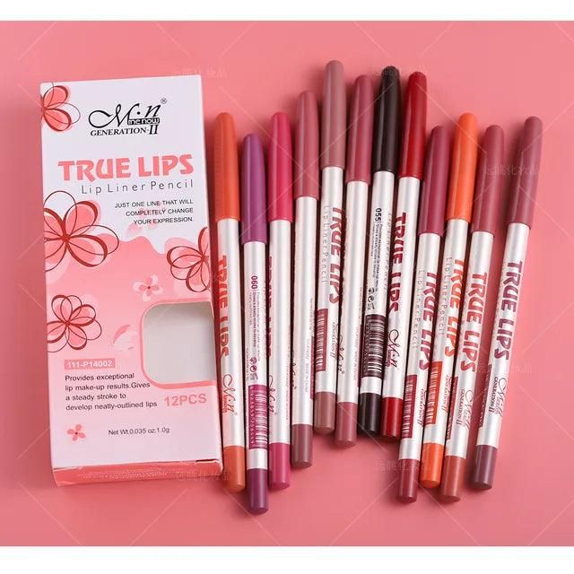 Lipliner Pen Lip Makeup Sexy Red Matte Contour Tint Lipstick Pen Waterproof Long Lasting - Yara fashion  92349418 Lipliner Pen Lip Makeup Sexy Red Matte Contour Tint Lipstick Pen Waterproof Long Lasting 