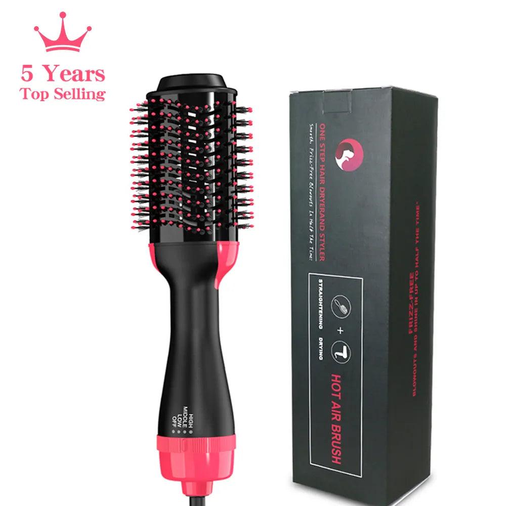 LISAPRO 3 IN 1 Hot Air Brush One-Step Hair Dryer And Volumizer Styler and Dryer Blow Dryer Brush Professional 1000W Hair Dryers - Yara fashion  15729930 LISAPRO 3 IN 1 Hot Air Brush One-Step Hair Dryer And Volumizer Styler and Dryer Blow Dryer Brush Professional 1000W Hair Dryers 