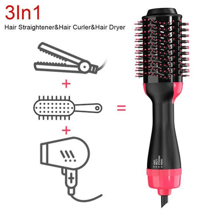 LISAPRO 3 IN 1 Hot Air Brush One-Step Hair Dryer And Volumizer Styler and Dryer Blow Dryer Brush Professional 1000W Hair Dryers - Yara fashion  33233868 LISAPRO 3 IN 1 Hot Air Brush One-Step Hair Dryer And Volumizer Styler and Dryer Blow Dryer Brush Professional 1000W Hair Dryers 