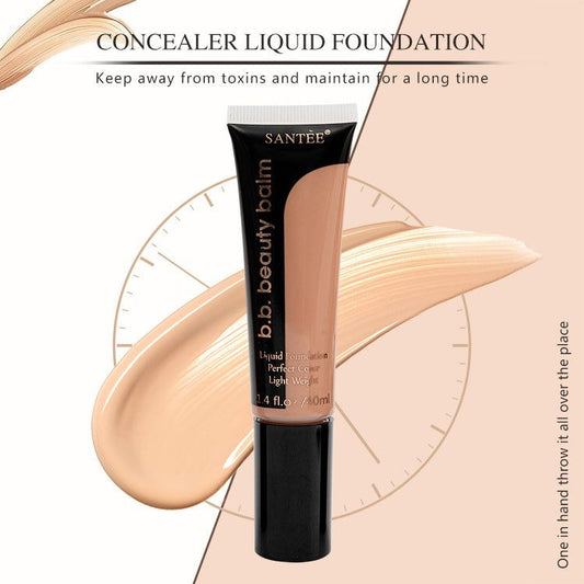 Long-Lasting Concealer Foundation Moisturizing Natural Color Powder Foundation - Yara fashion  78017249 Long-Lasting Concealer Foundation Moisturizing Natural Color Powder Foundation 