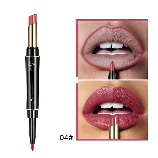 Matte Lipstick Wateproof Double Ended Long Lasting Lipsticks Brand - Yara fashion  76380404 Matte Lipstick Wateproof Double Ended Long Lasting Lipsticks Brand 