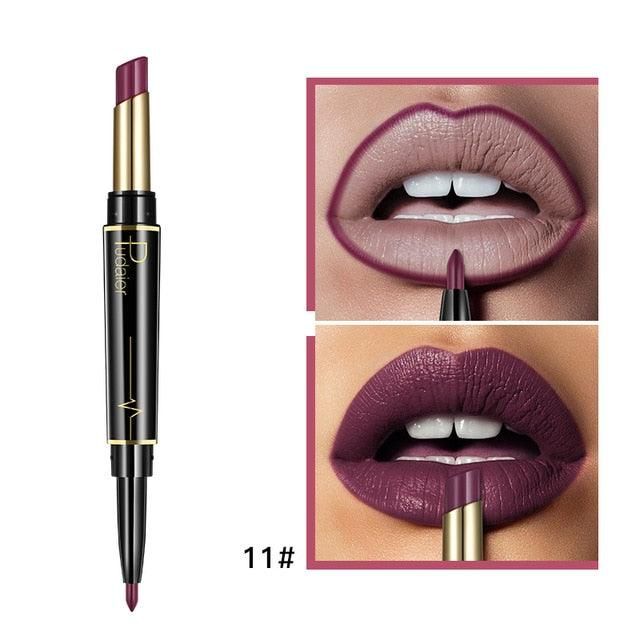 Matte Lipstick Wateproof Double Ended Long Lasting Lipsticks Brand - Yara fashion  25234893 Matte Lipstick Wateproof Double Ended Long Lasting Lipsticks Brand 