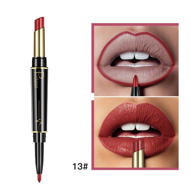 Matte Lipstick Wateproof Double Ended Long Lasting Lipsticks Brand - Yara fashion  23792649 Matte Lipstick Wateproof Double Ended Long Lasting Lipsticks Brand 