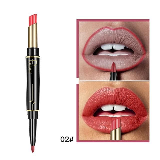 Matte Lipstick Wateproof Double Ended Long Lasting Lipsticks Brand - Yara fashion  13485570 Matte Lipstick Wateproof Double Ended Long Lasting Lipsticks Brand 