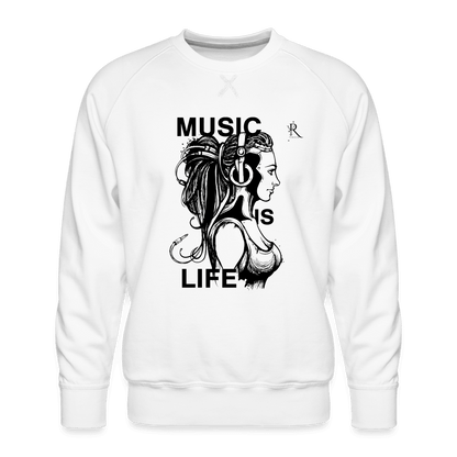 Men’s Premium Sweatshirt - Yara fashion  75280620 Men’s Premium Sweatshirt 