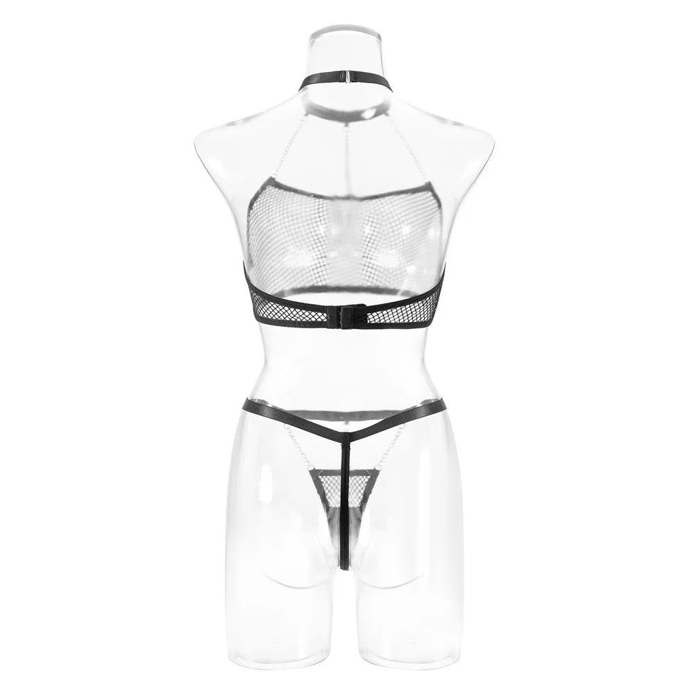 Mesh BH Set Frauen sexy Höschen kurze Unterwäsche Set sexy erotische Set jeden Tag erotische Unterwäsche sexy Dessous Set - Yara fashion  60082403 Mesh BH Set Frauen sexy Höschen kurze Unterwäsche Set sexy erotische Set jeden Tag erotische Unterwäsche sexy Dessous Set 