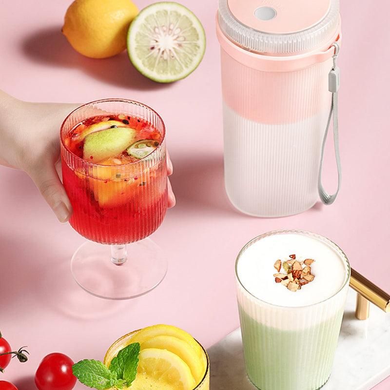 Multi-Function Portable Blender Electric Juicer Cup Sports Bottle Fruit Blender - Yara fashion  70733556 Multi-Function Portable Blender Electric Juicer Cup Sports Bottle Fruit Blender 