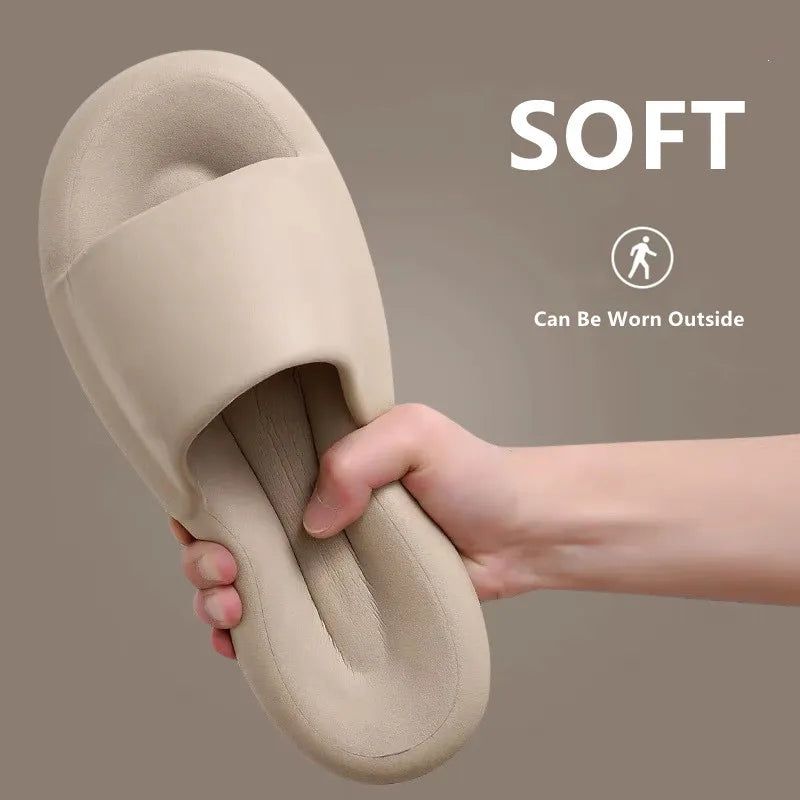 New Cloud Soft EVA Slippers Couples Home Outdoor Slipper Summer Beach Sandals Men Flip Flops Women Bedroom Thick Bottom Shoes - Yara fashion  63358997 New Cloud Soft EVA Slippers Couples Home Outdoor Slipper Summer Beach Sandals Men Flip Flops Women Bedroom Thick Bottom Shoes 