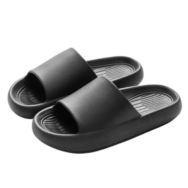 New Cloud Soft EVA Slippers Couples Home Outdoor Slipper Summer Beach Sandals Men Flip Flops Women Bedroom Thick Bottom Shoes - Yara fashion  60805444 New Cloud Soft EVA Slippers Couples Home Outdoor Slipper Summer Beach Sandals Men Flip Flops Women Bedroom Thick Bottom Shoes 