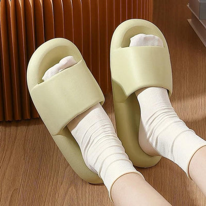 New Cloud Soft EVA Slippers Couples Home Outdoor Slipper Summer Beach Sandals Men Flip Flops Women Bedroom Thick Bottom Shoes - Yara fashion  98620113 New Cloud Soft EVA Slippers Couples Home Outdoor Slipper Summer Beach Sandals Men Flip Flops Women Bedroom Thick Bottom Shoes 