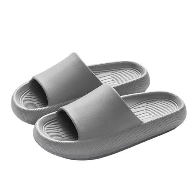 New Cloud Soft EVA Slippers Couples Home Outdoor Slipper Summer Beach Sandals Men Flip Flops Women Bedroom Thick Bottom Shoes - Yara fashion  96710390 New Cloud Soft EVA Slippers Couples Home Outdoor Slipper Summer Beach Sandals Men Flip Flops Women Bedroom Thick Bottom Shoes 