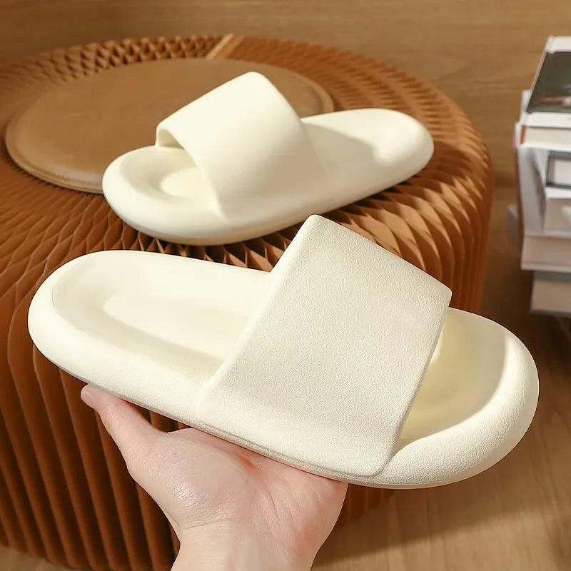 New Cloud Soft EVA Slippers Couples Home Outdoor Slipper Summer Beach Sandals Men Flip Flops Women Bedroom Thick Bottom Shoes - Yara fashion  90541789 New Cloud Soft EVA Slippers Couples Home Outdoor Slipper Summer Beach Sandals Men Flip Flops Women Bedroom Thick Bottom Shoes 